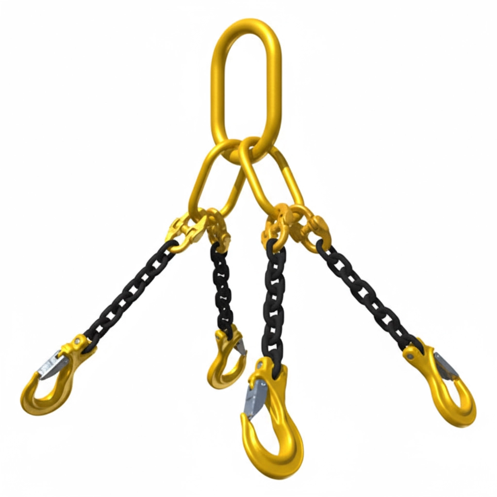 Строп цепной четырехветвевой 4СЦ-45т 3м